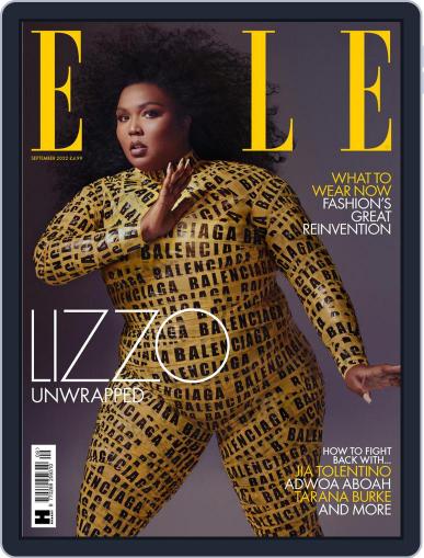 Elle UK September 1st, 2022 Digital Back Issue Cover