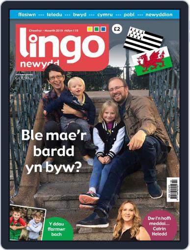 Lingo Newydd February 1st, 2019 Digital Back Issue Cover