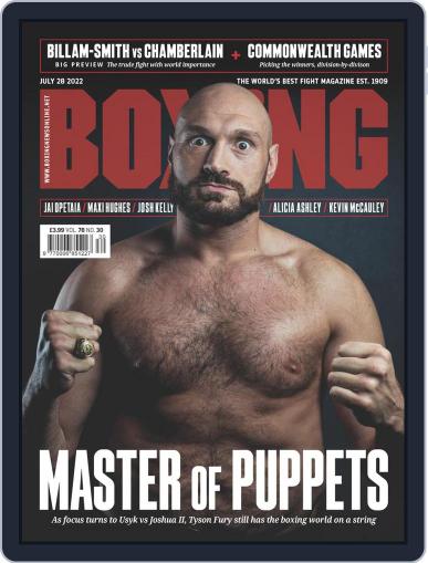 Boxing News July 28th, 2022 Digital Back Issue Cover