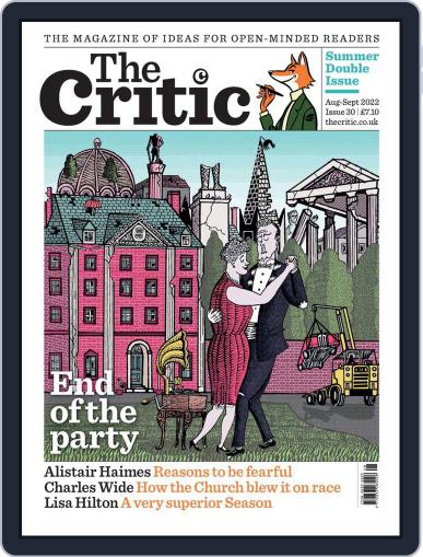 The Critic August 1st, 2022 Digital Back Issue Cover