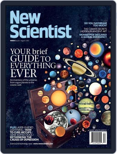 New Scientist July 30th, 2022 Digital Back Issue Cover