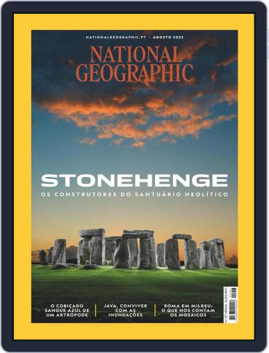 National Geographic Magazine Portugal August 1st, 2022 Digital Back Issue Cover