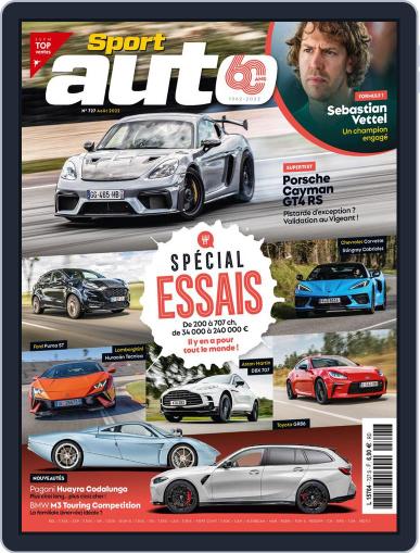 Sport Auto France August 1st, 2022 Digital Back Issue Cover