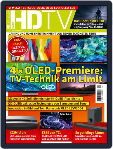 HDTV April 1st, 2022 Digital Back Issue Cover