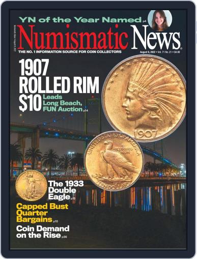 Numismatic News August 9th, 2022 Digital Back Issue Cover