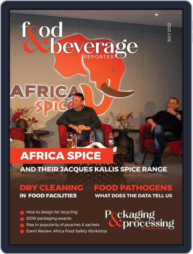 Food & Beverage Reporter July 1st, 2022 Digital Back Issue Cover