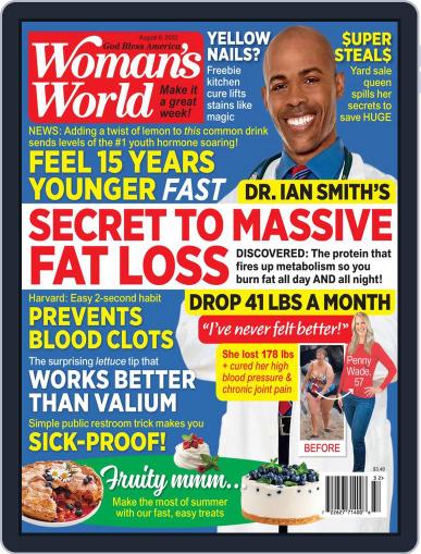Woman's World August 8th, 2022 Digital Back Issue Cover