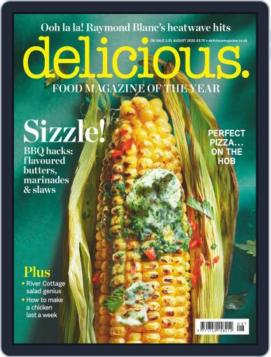 Delicious UK August 1st, 2022 Digital Back Issue Cover