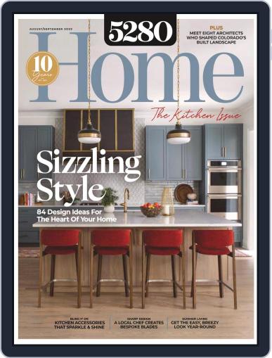 5280 Home August 1st, 2022 Digital Back Issue Cover