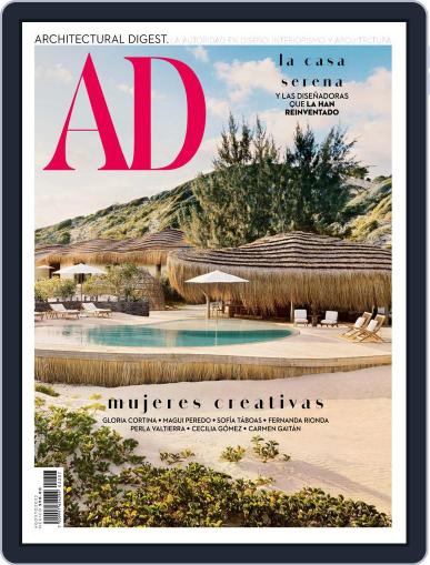 Architectural Digest Mexico August 1st, 2022 Digital Back Issue Cover