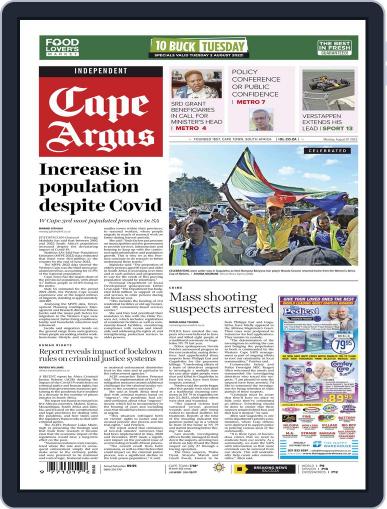 Cape Argus August 1st, 2022 Digital Back Issue Cover