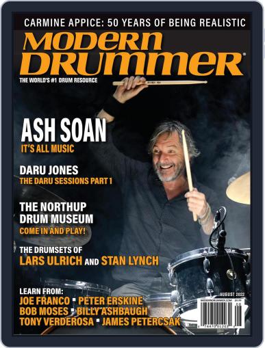 Modern Drummer August 1st, 2022 Digital Back Issue Cover