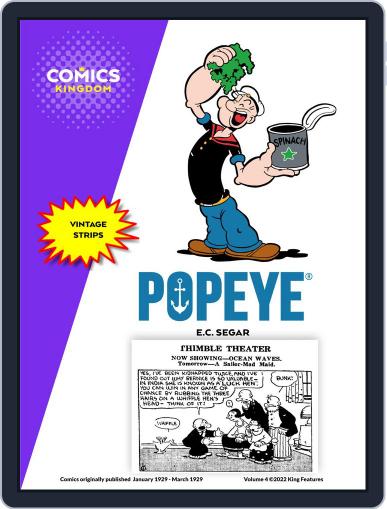 Popeye July 31st, 2022 Digital Back Issue Cover