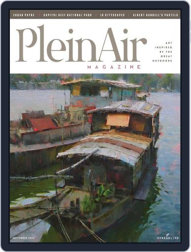 Pleinair September 1st, 2022 Digital Back Issue Cover