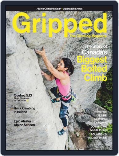 Gripped: The Climbing August 1st, 2022 Digital Back Issue Cover