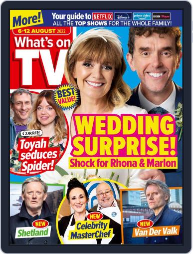 What's on TV August 6th, 2022 Digital Back Issue Cover