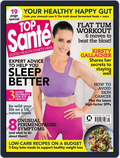 Top Sante September 1st, 2022 Digital Back Issue Cover