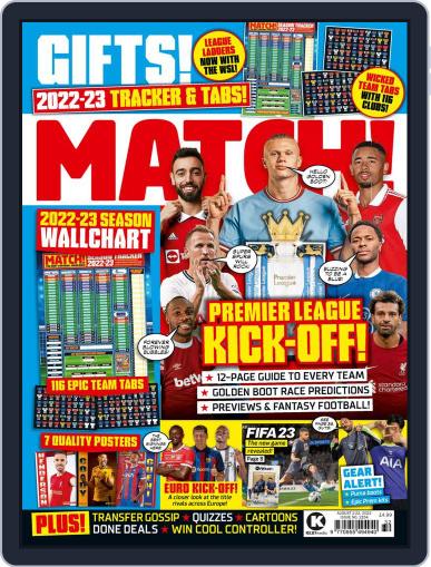 MATCH! August 2nd, 2022 Digital Back Issue Cover