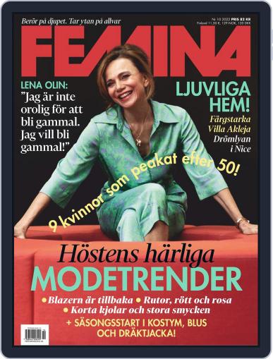 Femina Sweden July 25th, 2022 Digital Back Issue Cover