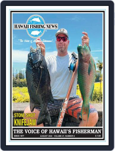 Hawaii Fishing News August 1st, 2022 Digital Back Issue Cover