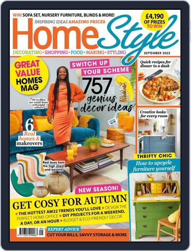 HomeStyle United Kingdom September 1st, 2022 Digital Back Issue Cover