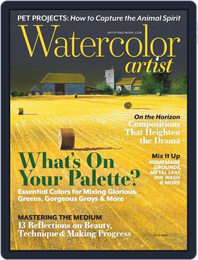 Watercolor Artist September 1st, 2022 Digital Back Issue Cover
