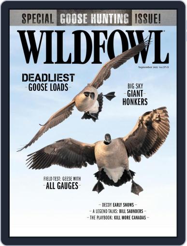 Wildfowl September 1st, 2022 Digital Back Issue Cover