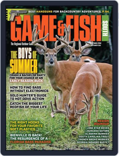 Game & Fish South September 1st, 2022 Digital Back Issue Cover