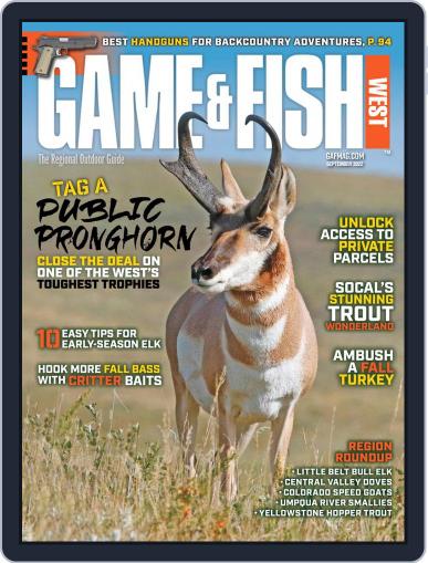 Game & Fish West September 1st, 2022 Digital Back Issue Cover