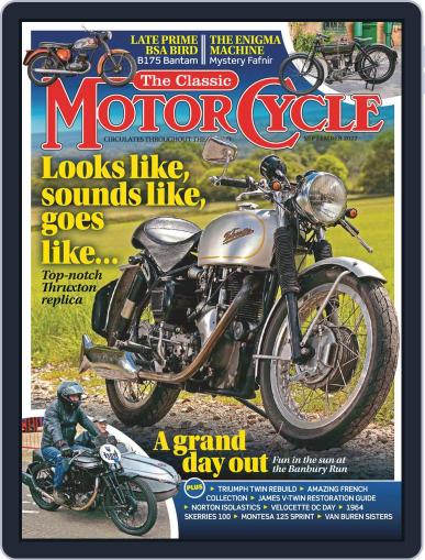 The Classic MotorCycle September 1st, 2022 Digital Back Issue Cover