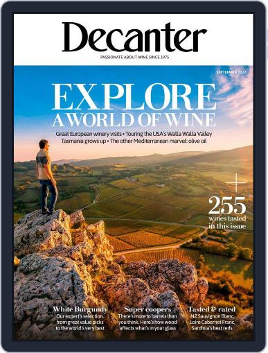 Decanter August 3rd, 2022 Digital Back Issue Cover