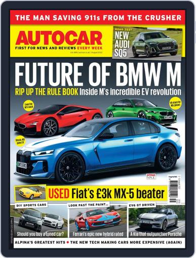 Autocar August 3rd, 2022 Digital Back Issue Cover