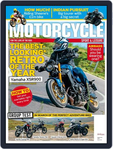 Motorcycle Sport & Leisure September 1st, 2022 Digital Back Issue Cover