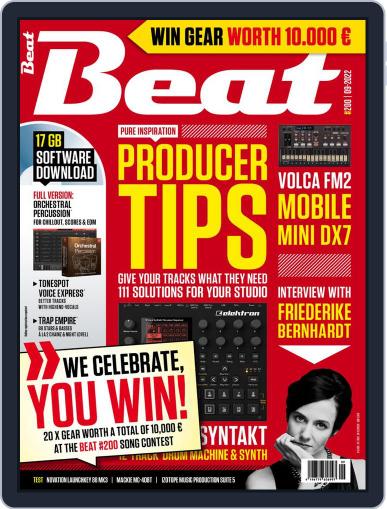 Beat German September 1st, 2022 Digital Back Issue Cover