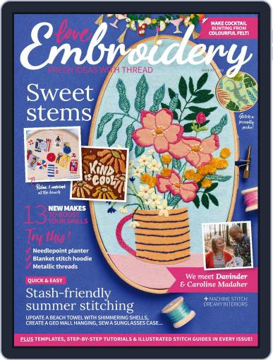Love Embroidery August 3rd, 2022 Digital Back Issue Cover