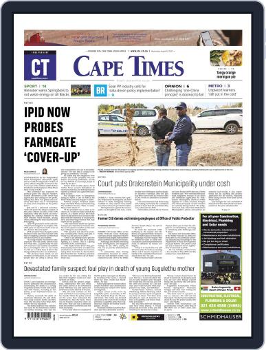 Cape Times August 3rd, 2022 Digital Back Issue Cover