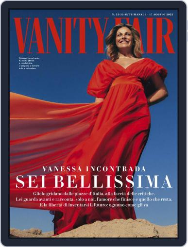 Vanity Fair Italia August 17th, 2022 Digital Back Issue Cover