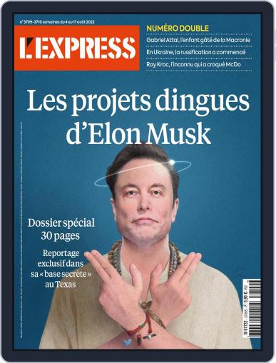 L'express August 4th, 2022 Digital Back Issue Cover
