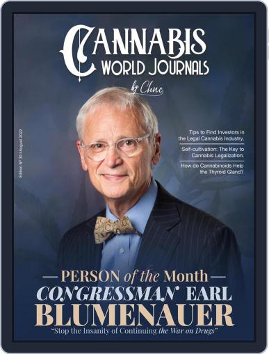 Cannabis World Journals August 1st, 2022 Digital Back Issue Cover