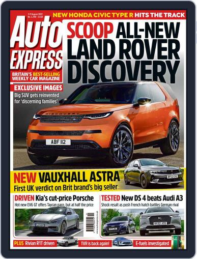 Auto Express August 3rd, 2022 Digital Back Issue Cover
