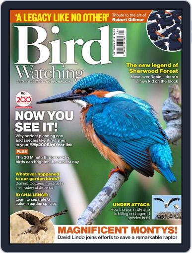 Bird Watching September 1st, 2022 Digital Back Issue Cover