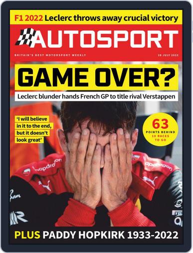 Autosport July 28th, 2022 Digital Back Issue Cover