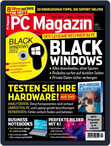 PC Magazin August 4th, 2022 Digital Back Issue Cover
