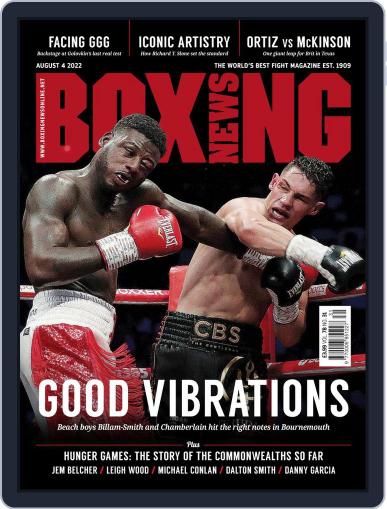 Boxing News August 4th, 2022 Digital Back Issue Cover
