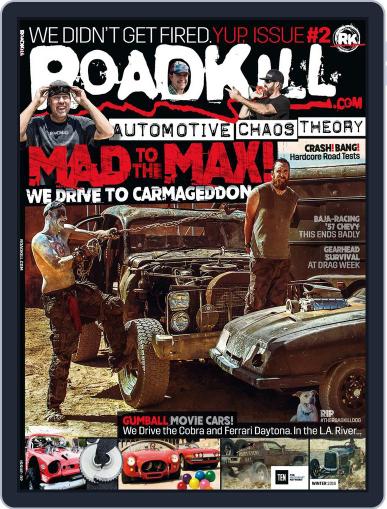 Roadkill January 1st, 2016 Digital Back Issue Cover