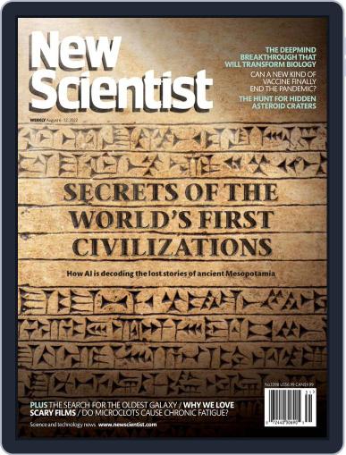 New Scientist August 6th, 2022 Digital Back Issue Cover