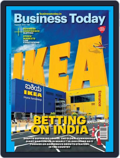 Business Today August 21st, 2022 Digital Back Issue Cover