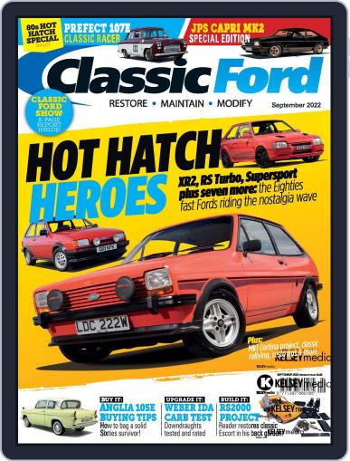 Classic Ford August 5th, 2022 Digital Back Issue Cover