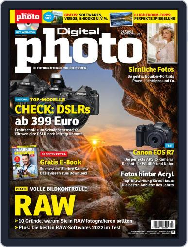 DigitalPhoto September 1st, 2022 Digital Back Issue Cover