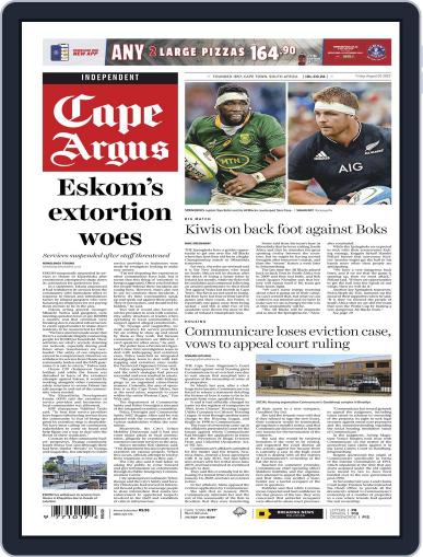 Cape Argus August 5th, 2022 Digital Back Issue Cover